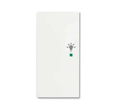 Produktbild von BUSCH JAEGER Wippe 6231-21-884 2fach Licht studioweiß matt