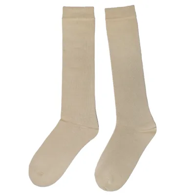 Produktbild von Kinder Kniestrümpfe aus Baumwolle Pastell Beige Größe 23-26