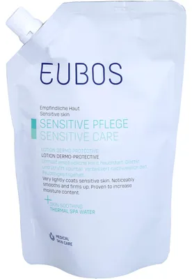 Produktbild von EUBOS Sensitive Lotion Dermo-Protectiv Nachfüllbeutel, 400 ml Lotion