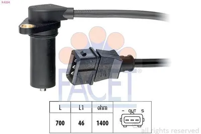 Produktbild von FACET 9.0224 Kurbelwellensensor Impulsgeber für AUDI 80 Limousine (8C2, B4)