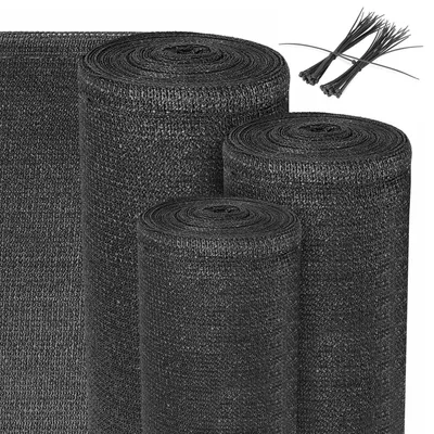 Produktbild von Sol Royal Schattennetz 25m x 1,6m Schattiergewebe 165g/m² SG80, Anthrazit