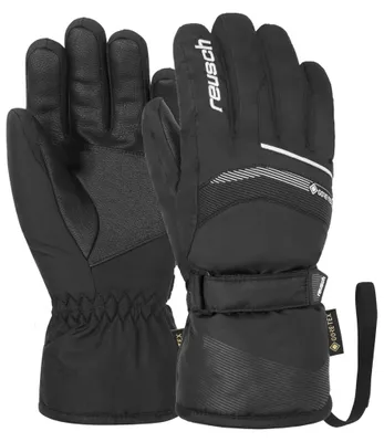 Obrázok produktu pre Rukavice Reusch Bolt GTX Junior – teplé, nepremokavé, športový dizajn, čierno-biele, veľkosť 4,5