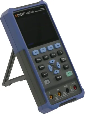 Produktbild von OWON LCD-Oszilloskop mit Multimeter, HDS2102, 2-Kanal, 100 MHz