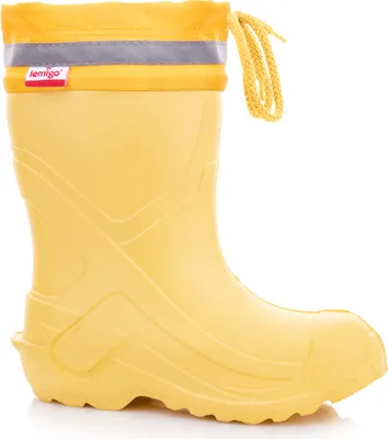 Produktbild von Kinder Gummistiefel gelb, Lemigo, Gr. 28/29