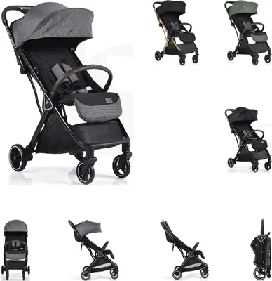 Produktbild von Cangaroo Wandelwagen Easy Fold Grey