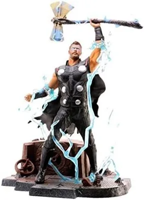 Imagen del producto de Figura Thor Avengers Infinity Wars Estatua Diorama Marvel 23 cms