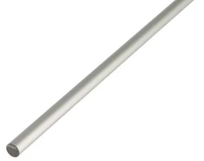 Immagine prodotto di Alberts 473310 Barra rotonda, alluminio, anodizzato argento, 1000 x 5 mm