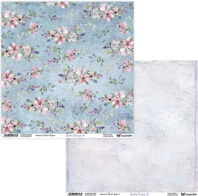 Zdjęcie produktu dla Papier do scrapbookingu 30x30 - ScrapAndMe - Sunday Morning 09/10