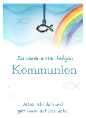 Image de Carte de voeux pour ta première communion...