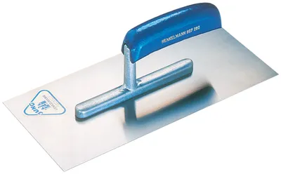 Produktbild von JUNG HENKELMANN Glättekelle Länge 280 mm Breite 130 mm Buchenholzheft Stahl, gehärtet Stärke 0,7 mm