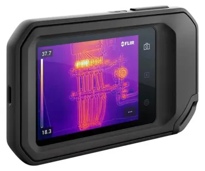 Produktbild von FLIR C-5, -20 - 400 °C, 54°, 42°, 8 - 14 µm, Graustufen, Ironbow, 8 Hz