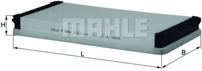 Produktbild von Innenraumfilter KNECHT LA 32/3