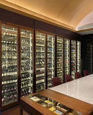 Produktbild von Weindisplay Weinschrank Flaschenregal Weinmöbel Weinaufbewahrung Weinvitrine