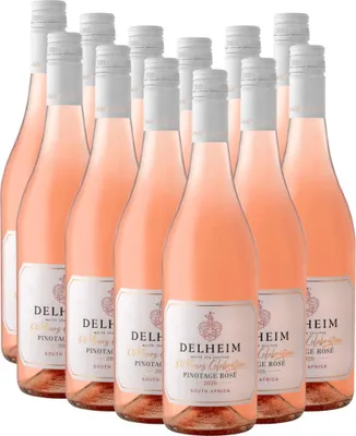 Produktbild von 12er Vorteils-Weinpaket - Delheim Pinotage Rosé - Delheim