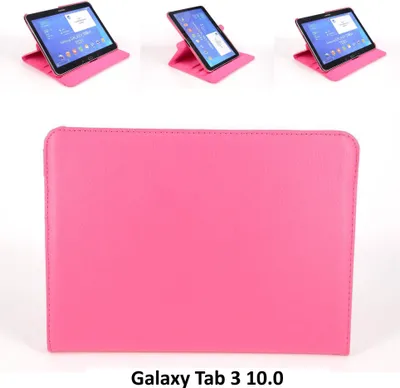 Zdjęcie produktu dla Różowe etui Samsung na tablet Galaxy Tab 3 10.0
