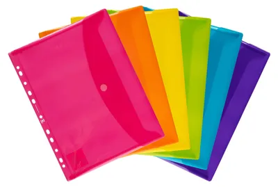 Image de Oxford Brieftaschen DIN A4 abgerundete Ecken 6Stk