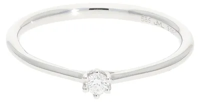 Produktbild von Diamant Ring Weißgold 585 Brillant JL10-07-2325 JuwelmaLux Größe 54