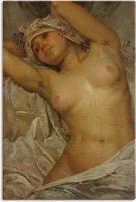 Produktbild von ARTland Leinwandbild Mädchenakt. 1922. Größe: 40x60 cm
