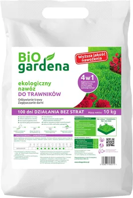 Zdjęcie produktu dla NAWÓZ DO TRAWNIKÓW ECO 10 kg - BIOGARDENA