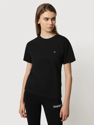 Produktbild von Schwarzes Damen-T-Shirt NAPAPIJRI Salis - L