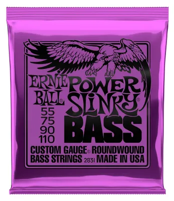 Zdjęcie produktu dla Ernie Ball P02831, Gitara, Stal, Bas, 4 szt.