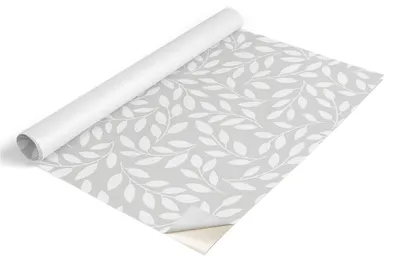 Zdjęcie produktu dla Folia meblowa Tulup – folia samoprzylepna do mebli – folia samoprzylepna 100 x 50 cm – folia meblowa do szaf – folia do mebli – folia meblowa do kuchni – wodoodporna – zmywalna – samoprzylepna – bez pęcherzyków powietrza – wzór liści