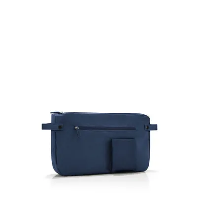 Image de reisenthel loopshopper M, Sac à provisions, Herringbone Dark Blue, 12 L, OS4113