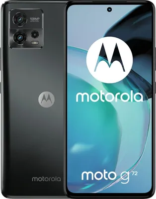 Productafbeelding van Motorola Moto G 72, 16,6 cm (6,55 inch), Dual-SIM, Android 12, 4G, USB Type-C, 8 GB, 128 GB, 5000 mAh, grijs