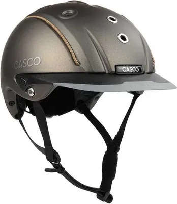 Image de CASCO Mistrall Prime Brown casque d'équitation, Couleur:marron mat, Taille:50-54 cm