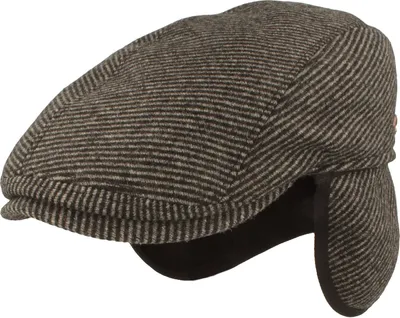 Göttmann GoreTex Jackson Flatcap Strukturstoff mit Ohrenschutz in grau