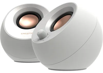 Image de Creative Aktivbox Pebble V3 2.0,Bluetooth 5.0,USB Audio,weiß