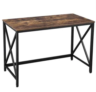 Image de Bureau industriel au style vintage - 115 x 60 x 76 cm