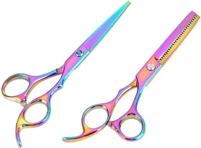 Produktbild von Friseurschere, Friseurschere, Effilierwerkzeuge, Haarschneide- und Effilierschere, Haarschnitt, Friseurkamm-Set