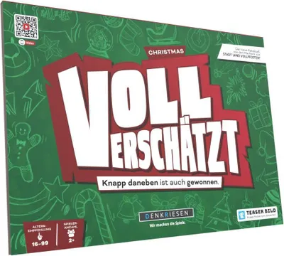 Produktbild von DENRKIESEN - VOLL VERSCHÄTZT! Christmas Edition - "Knapp daneben ist auch gewonnen."