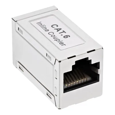 Immagine prodotto di InLine® 69990D Patchkabelkupplung Cat.6, 2x RJ45 Buchse, geschirmt