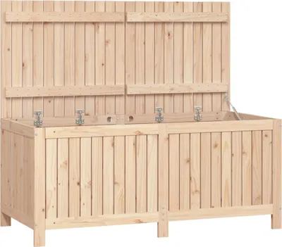 Zdjęcie produktu dla vidaXL Skrzynia ogrodowa 147x68x64 cm z litego drewna sosnowego