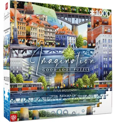 Immagine prodotto di Puzzle 1000 elementów Good Loot Imagination Tytus Brzozowski Warszawskie Mosty