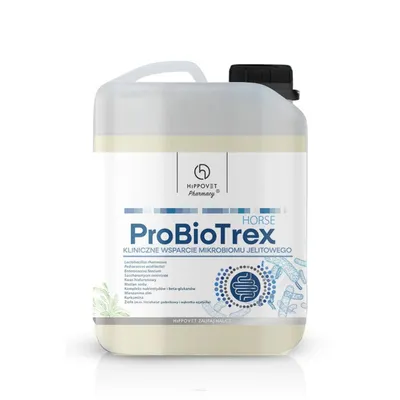 Produktbild von Hippovet ProBioTrex Horse – flüssiges Ergänzungsfuttermittel für Pferde, 2,5 l