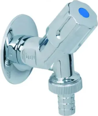 Produktbild von Teka Laser Auslaufventil 1/2" mit Schlauchverschraubung, 1 Stk.
