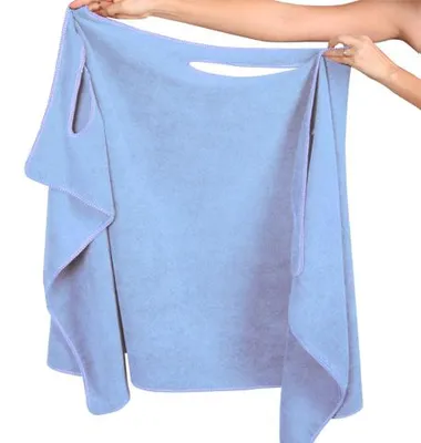 Produktbild von Blauer Damen-Badeponcho