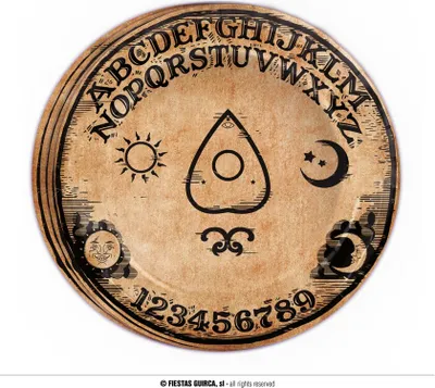 Image de Sac 8 assiettes Ouija 23CMS