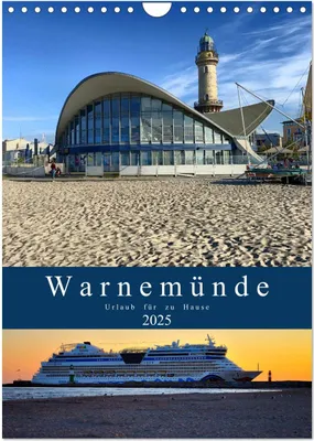 Produktbild von Warnemünde Urlaub für zu Hause (Wandkalender 2025 DIN A4 hoch), CALVENDO Monatskalender