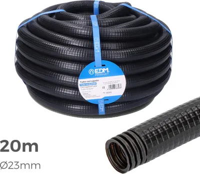 Image de Gaine Préfilée Extérieure Ferroplast Protection électrique Robuste Pour Extérieur - Edm