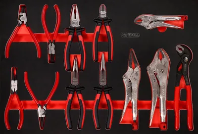 Produktbild von KS Tools  Zangen-Satz in Schaumstoffeinlage, 12-tlg, 811.0012