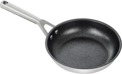 Produktbild von Famanu Bratpfanne 20 cm | Antihaftbeschichtung | Induktionsgeeignet | Silber