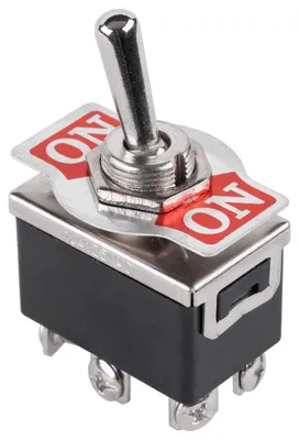 Produktbild von ProRide Kippschalter ON-ON KN3(C)-202 6-polig 10A/125V 6A/250V Aufbaumontage