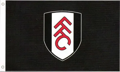Produktbild von Fulham FC - Vlajka, erb BS3221 (jedna veľkosť) (čierna/biela)