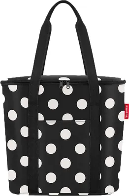 Produktbild von Reisenthel thermoshopper, Thermobeutel, 15 l, Schwarz, Weiß, Polyester, Alufolie, 380 mm