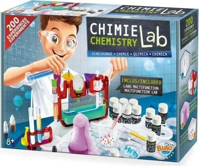 Produktbild von Buki Chemie Spielzeuglabor - 200 Experimente fr Kinder