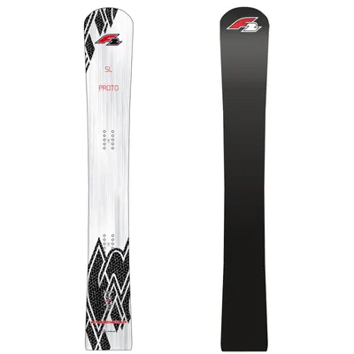 Produktbild von F2 Snowboard Speedster Proto SL Race 163 cm Silber/Schwarz 2024/25